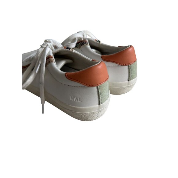 MADEWELL Women's Ruffle Leather Trainers Sneakers Size 7.5 - Picture 9 of 9